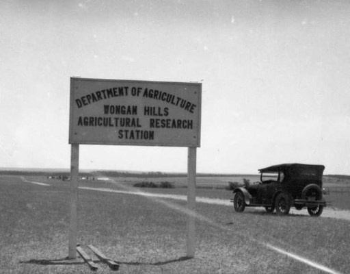 Agricultural Research Station - Station Sign
