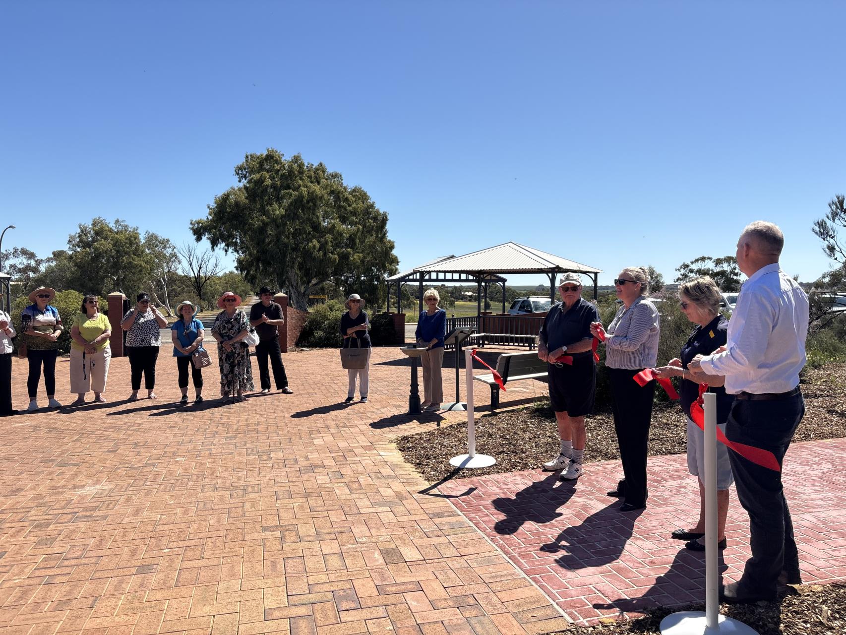 Official Opening of the Cemetery Toilet