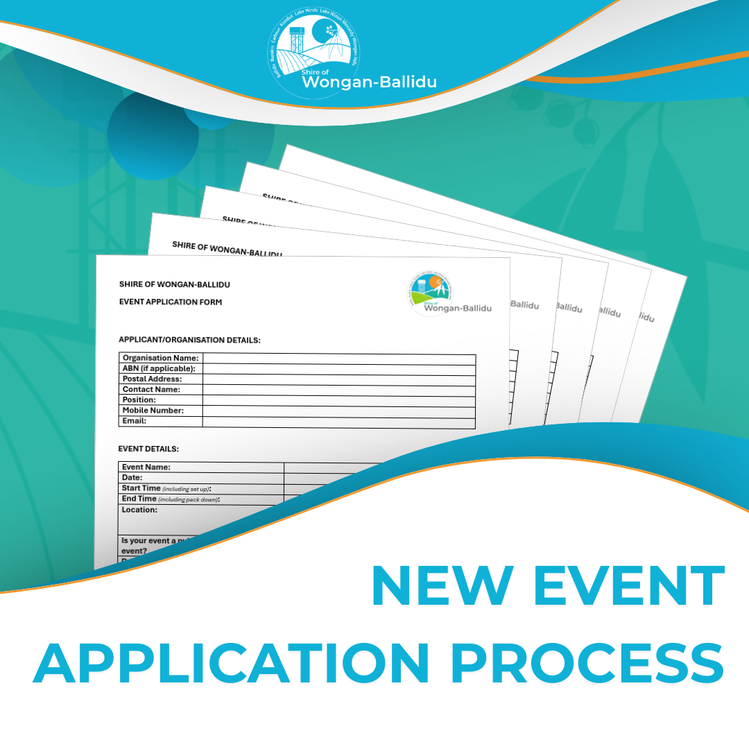 New Event Application Process