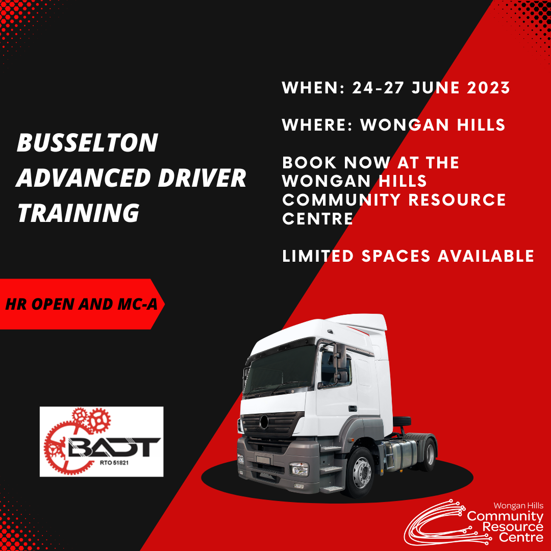 Busselton Advanced Driver Training Licence Upgrades