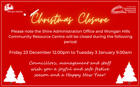 Office Christmas Closure