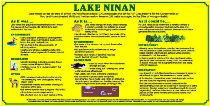 Image Gallery - Lake Ninan Info